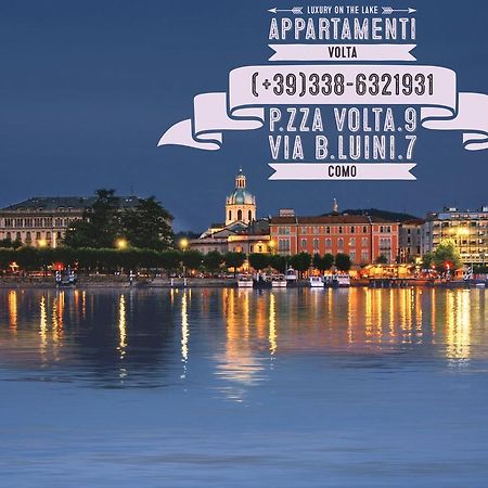 Appartamenti Volta Como Bagian luar foto